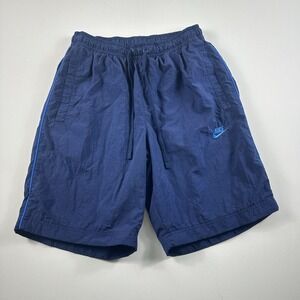 Nike NSW Windrunner Lined Core Track Shorts Gym DD5228-410 Blue Mens Medium Blue